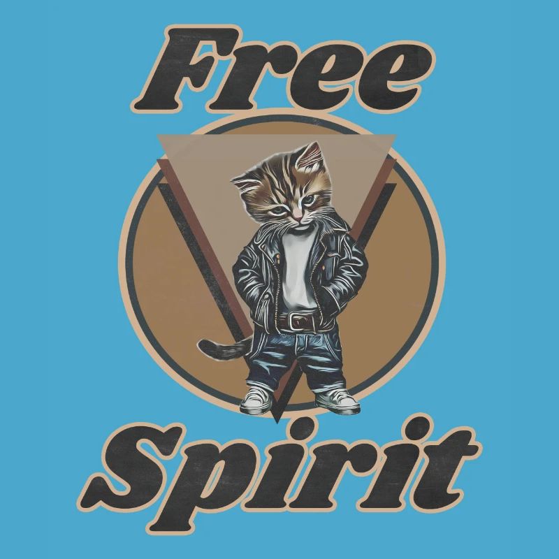libre: Comme un chat.