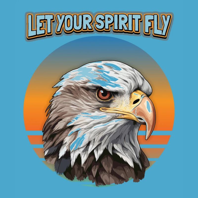 Motif d’aigle, Illustration d’aigle, dicton