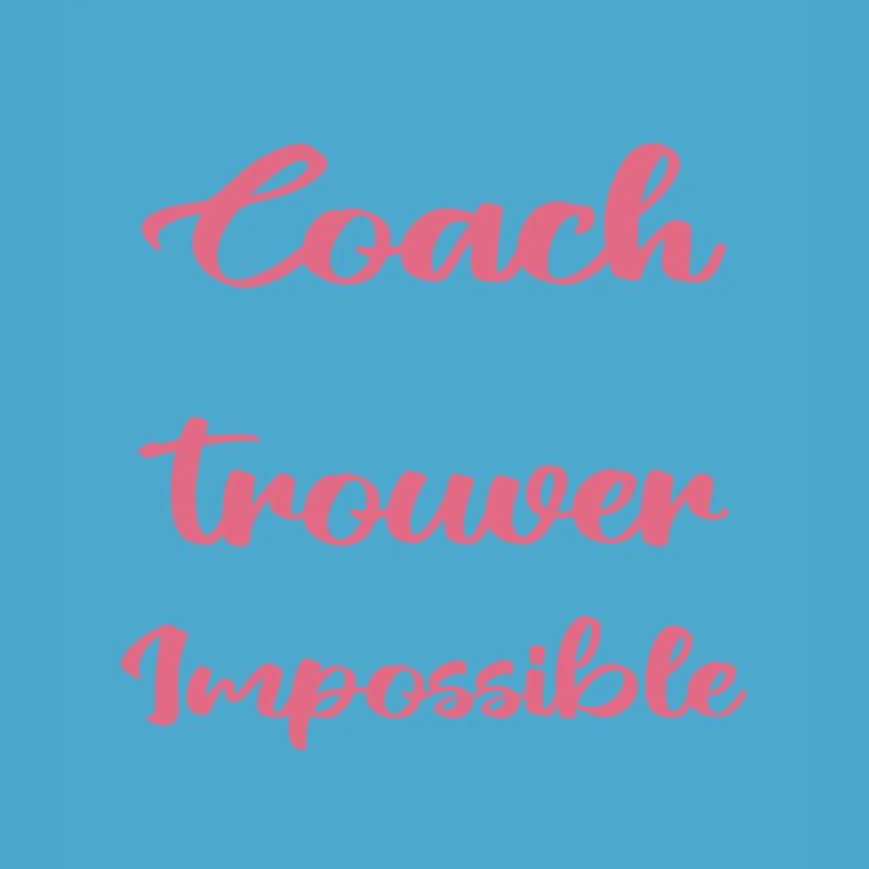 Une Super Coach Dure À Trouver Difficile À Quitter