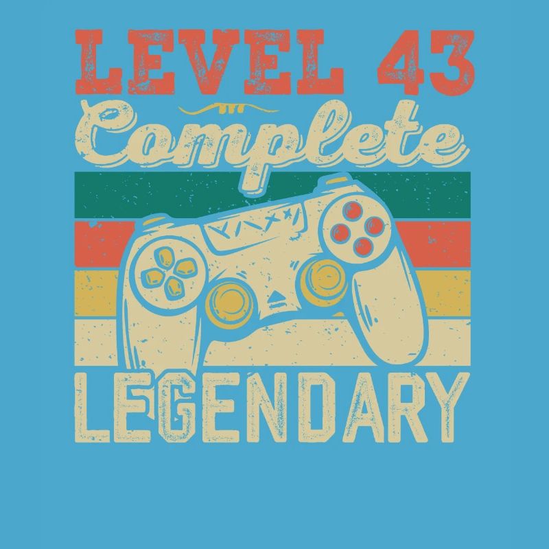 Level 43 Complete, 43 Birthday Gift