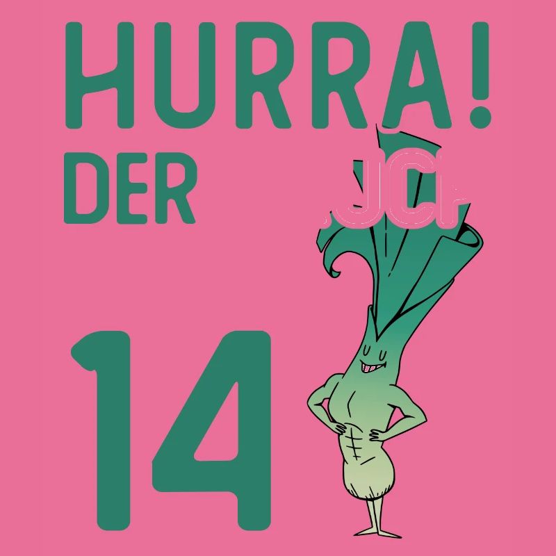 Hurra der Lauch wird 14