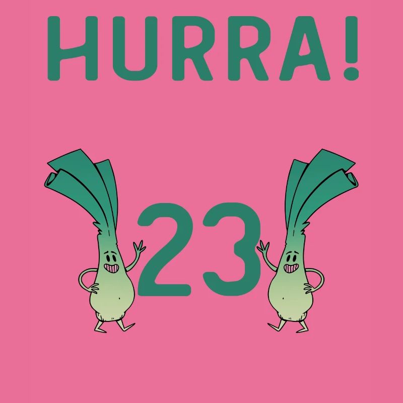 Hurra der Lauch wird 23
