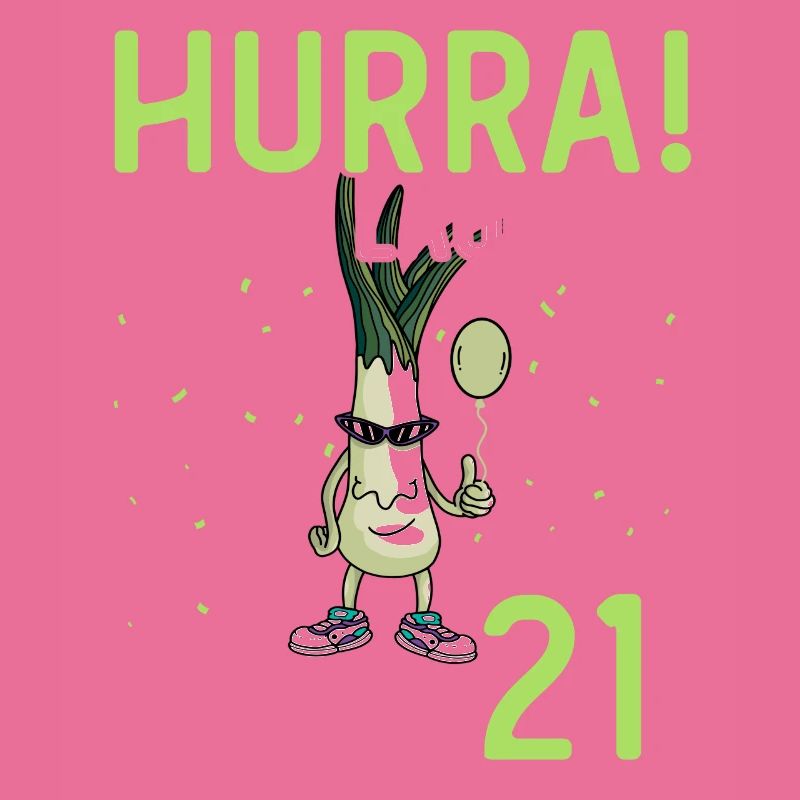 Hurra der Lauch wird 21