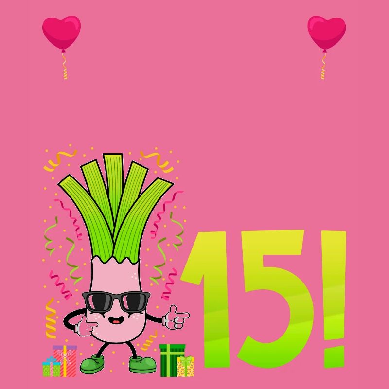Hurra der Lauch wird 15