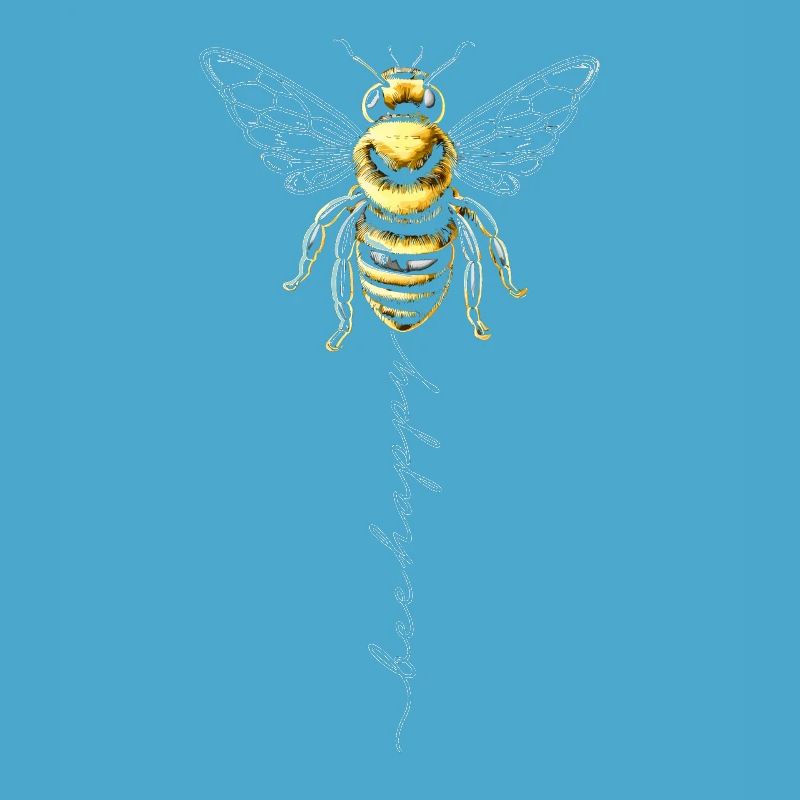 Abeille heureuse