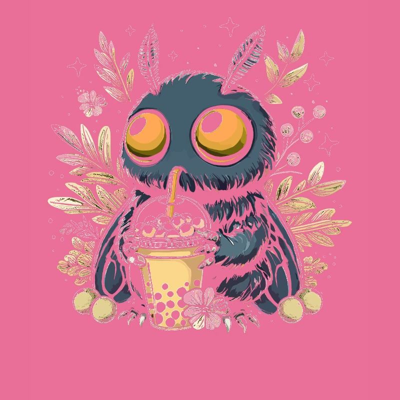 Mothman Bubble Tea