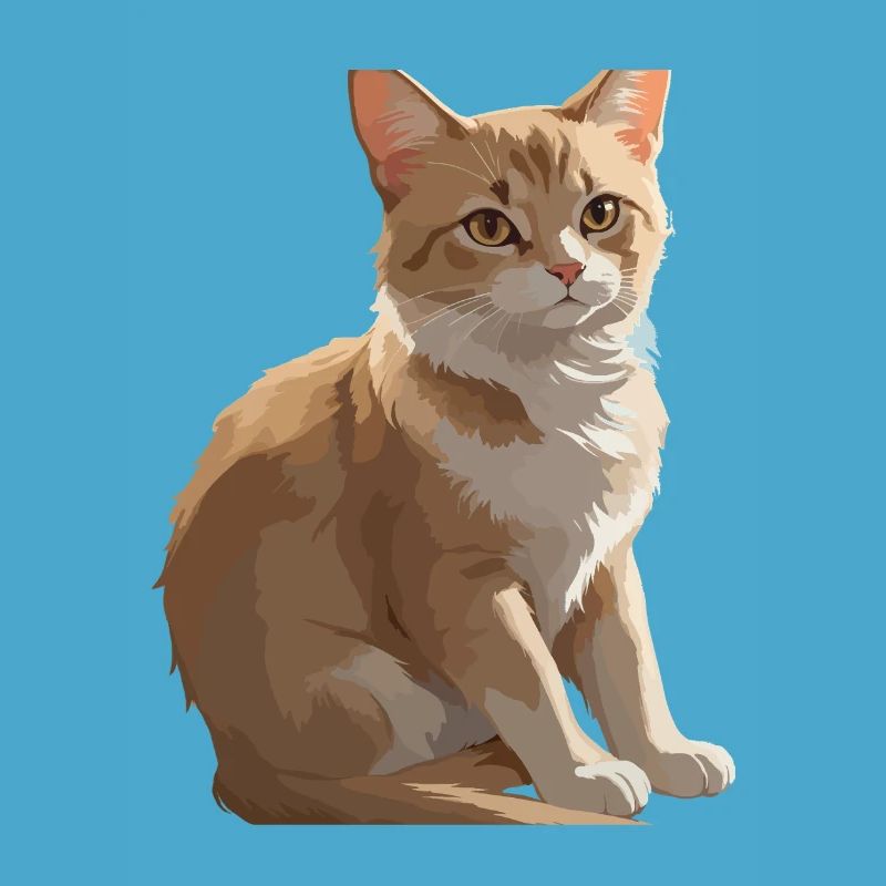 Chat mignon - Conception de chat de compagnie