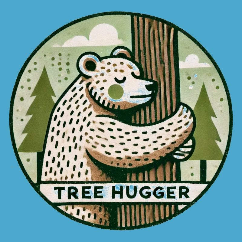 Tree hugger Bear