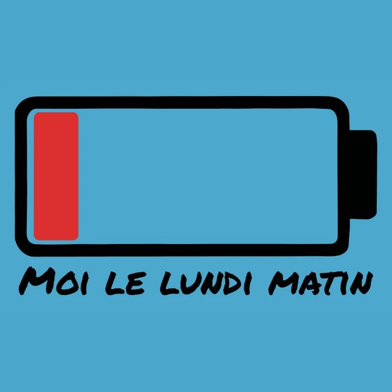 Lundi matin – batterie à plat
