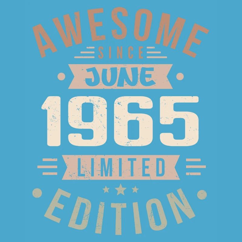 Juni 1965 Geburtstag Juni 1965 Geschenk Juni 1965