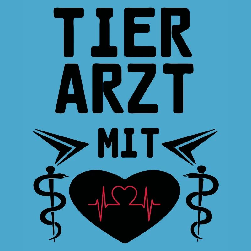 Tierarzt mit Herz Geschenk