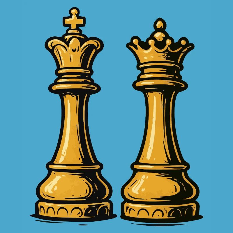 Échecs Roi Dame
