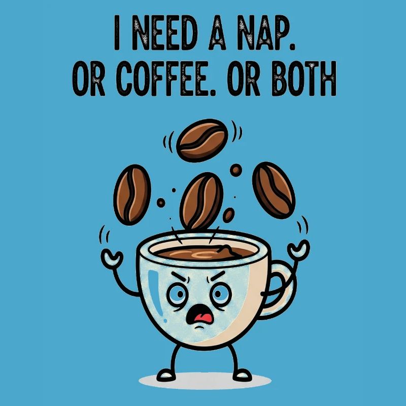 Nickerchen oder Kaffeetassen-Stimmung