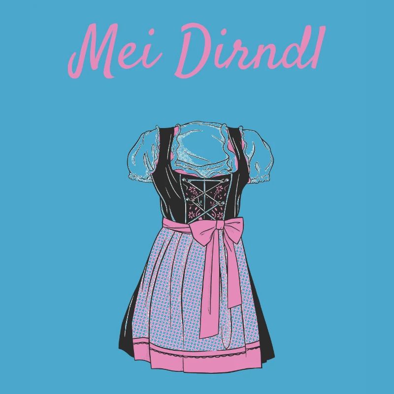 Volksfest mei dirndl fits net mer dirndl replacement