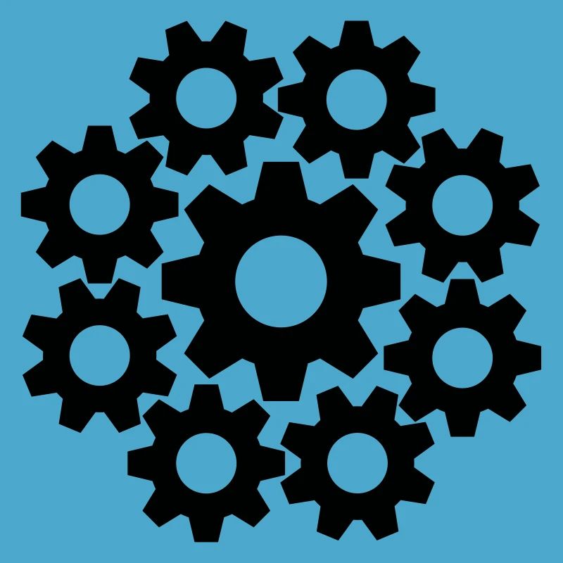 cool circle round pattern mechanical worker engineering