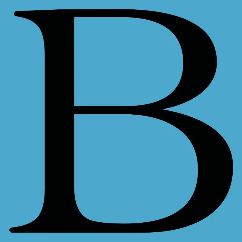 B