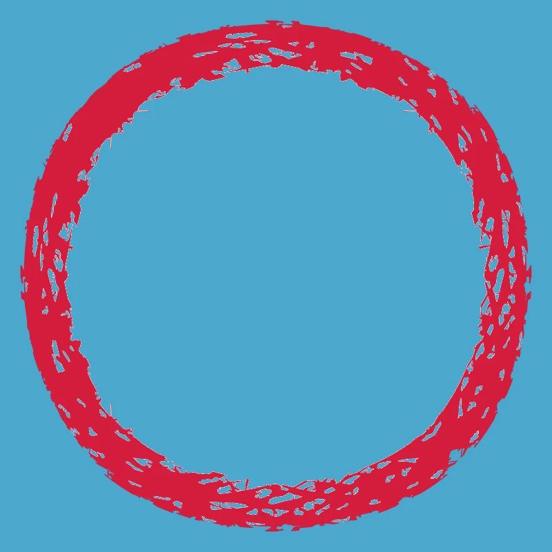 cracks round circle ring round stripe line beam u