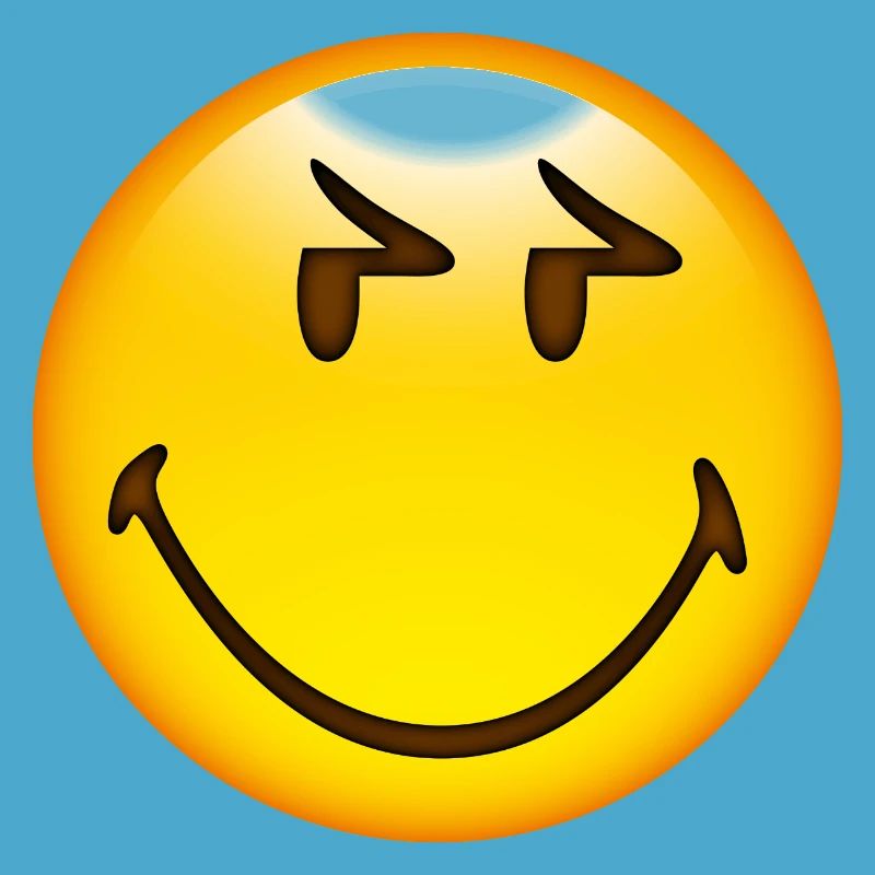 Smiley Glossy Eyelids