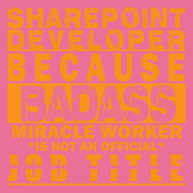 SHAREPOINT DEVELOPER