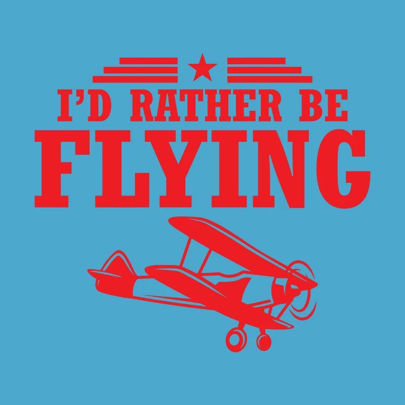 Flying Pilot Luftfahrt Geschenk Flugzeug