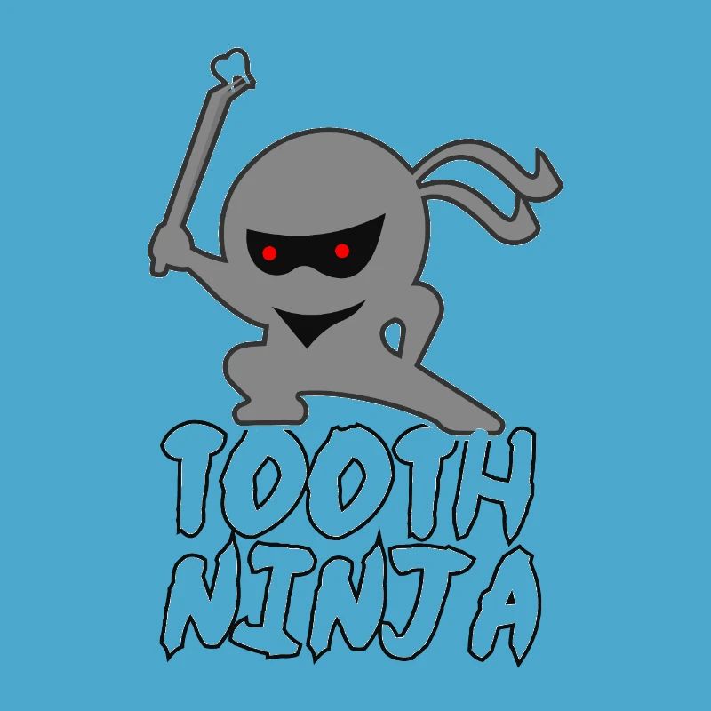 Dentist Tooth Ninja Tooth Pull Out Gift