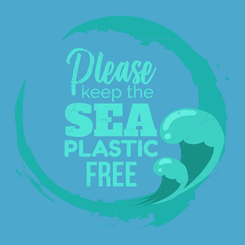 Please Keep the Sea Plastic Free Geschenkidee