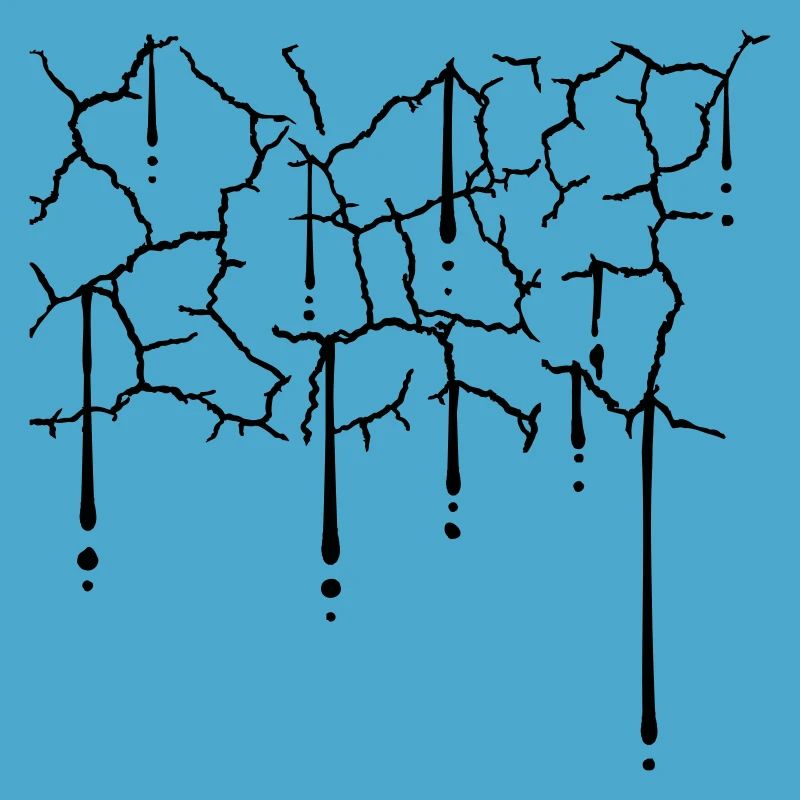Drops Cracks Pattern Texture