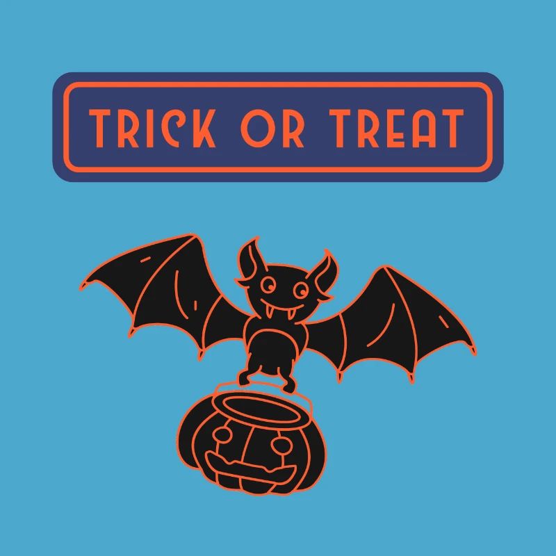 Süßes oder Saures einfaches Halloween