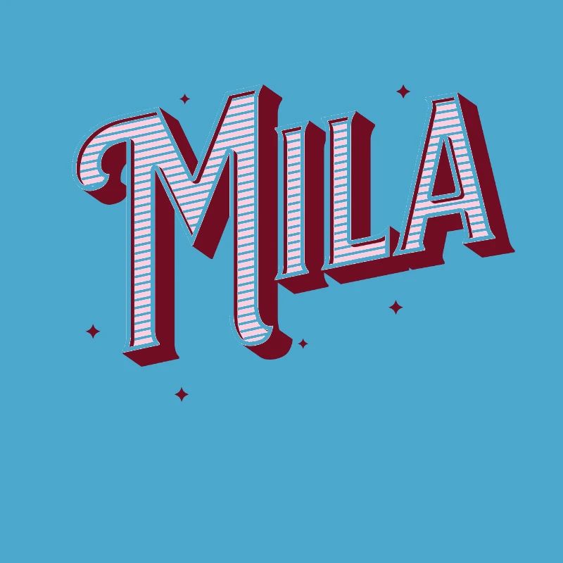 Mila Name tolle Mädchen Geschenkidee