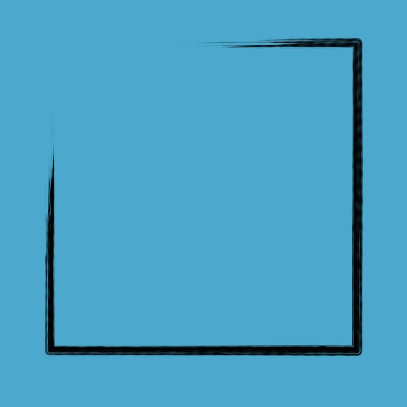 Weathered rectangular frame