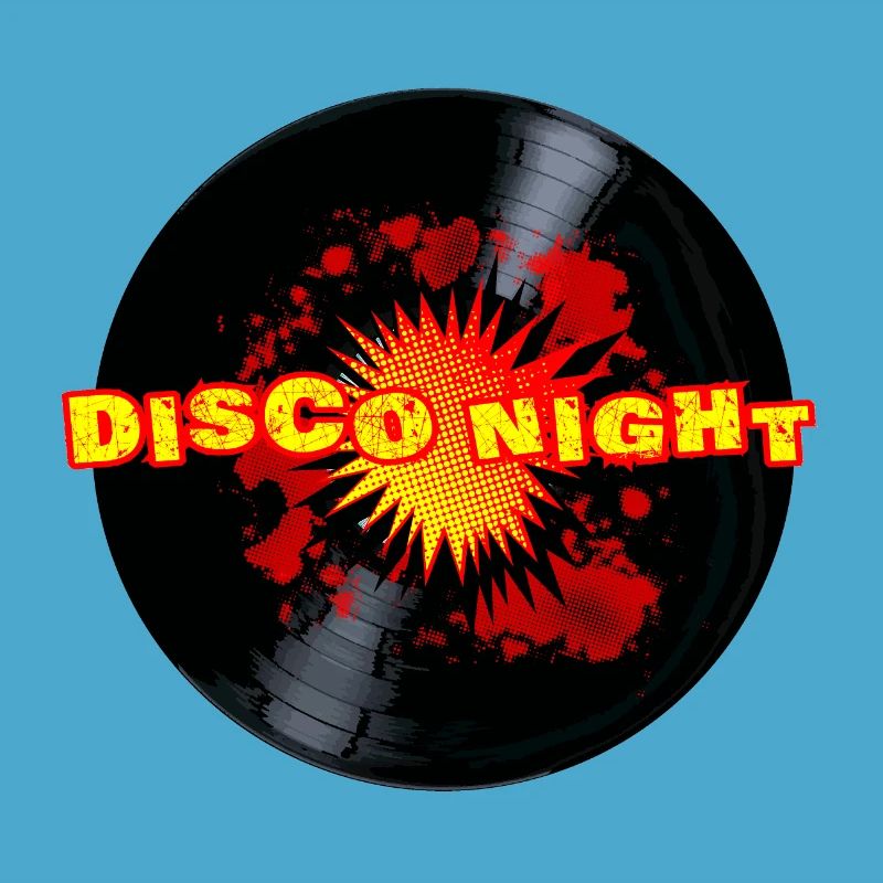 Disco Night Exploding Long Playing Record