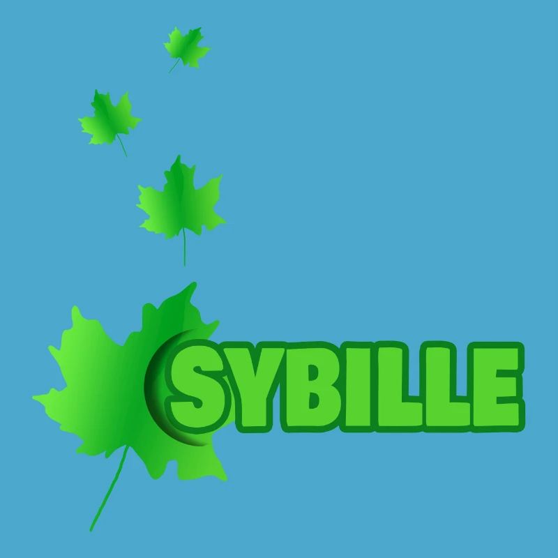 Maple leaf for Sybille Bille First name