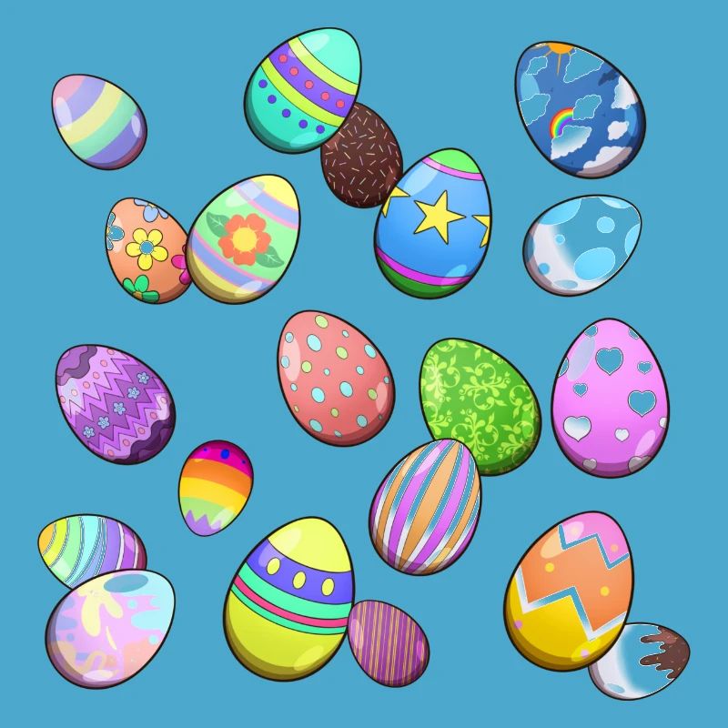 Easter Eggs Pattern