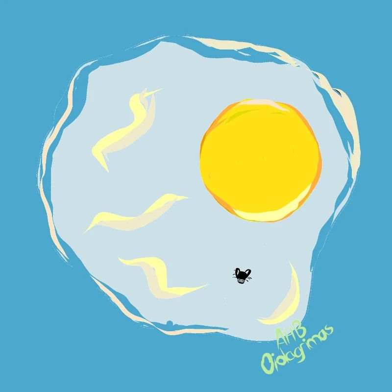 FRIED EGG v fly