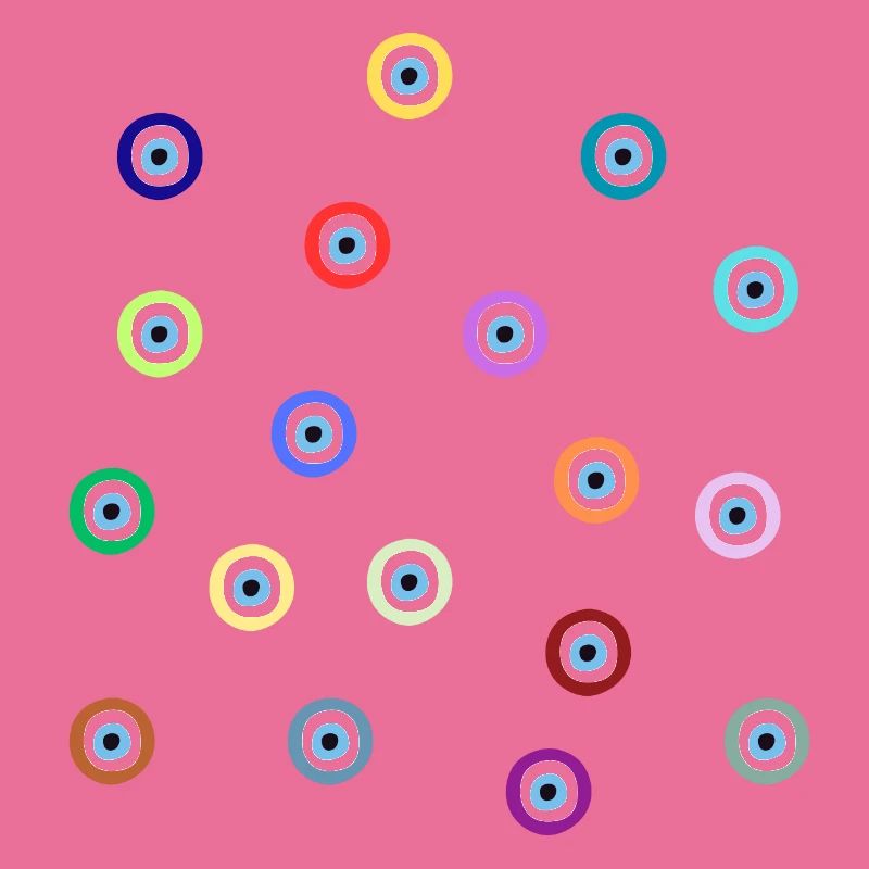 Œil multicolore