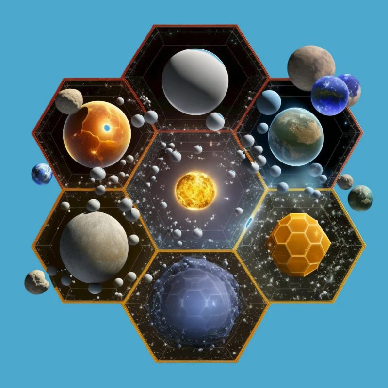 Hexagonal Solar System