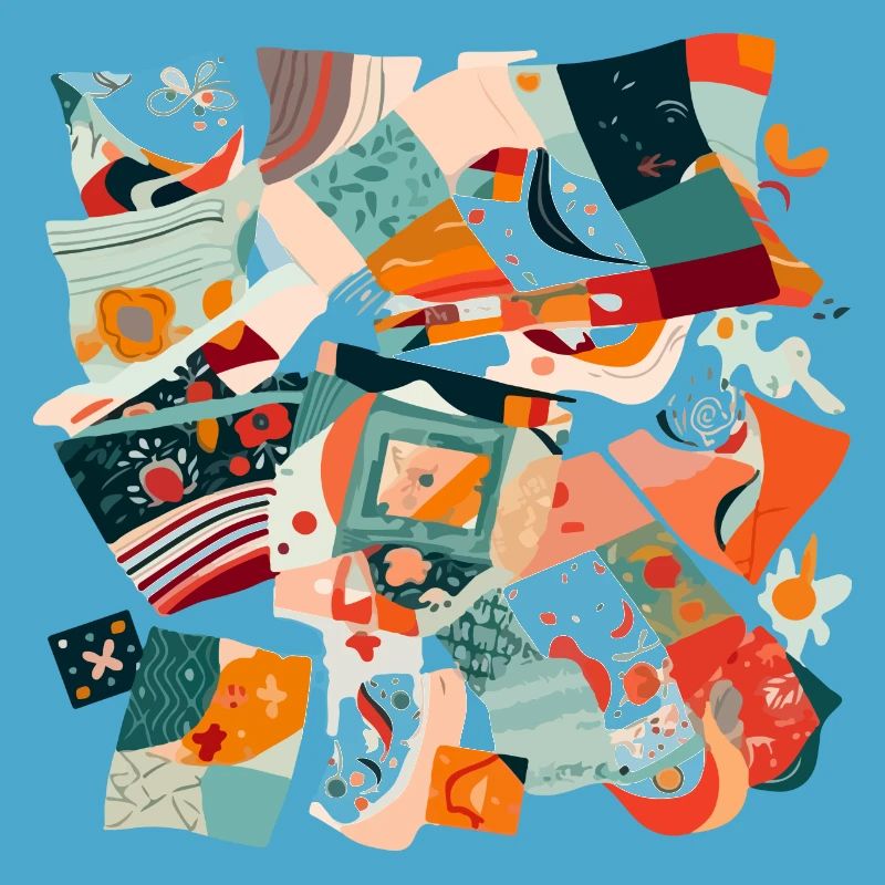 Fabric patchwork