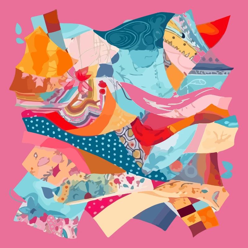 Fabric patchwork n°3