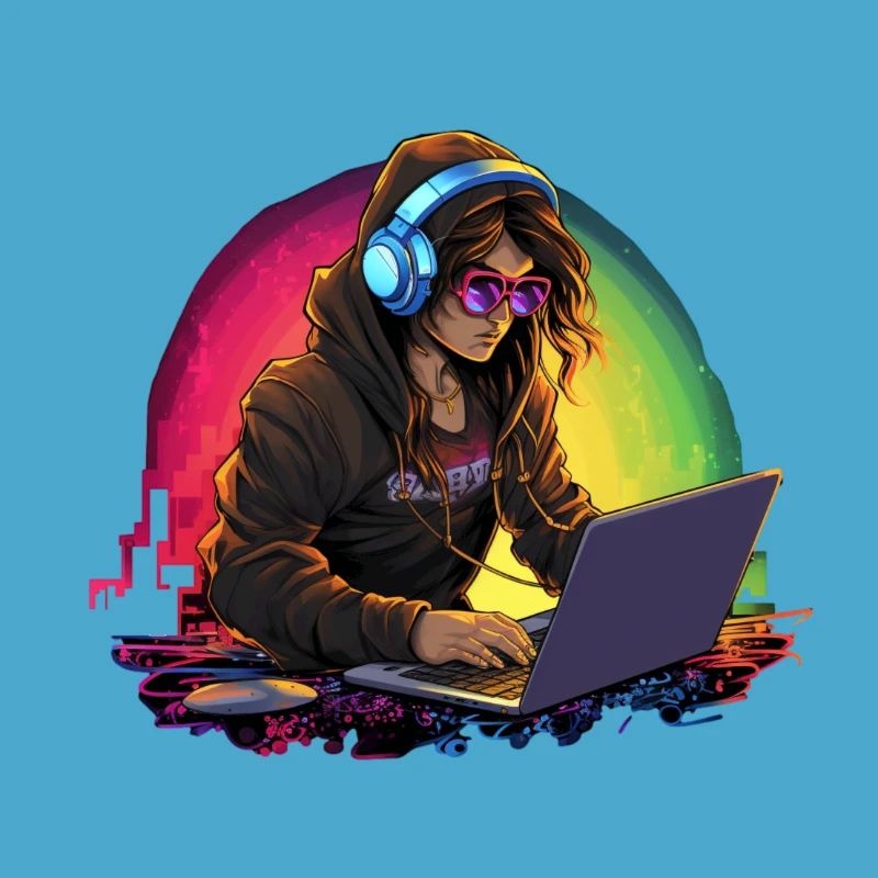 Code-Königin: Die Hackerin