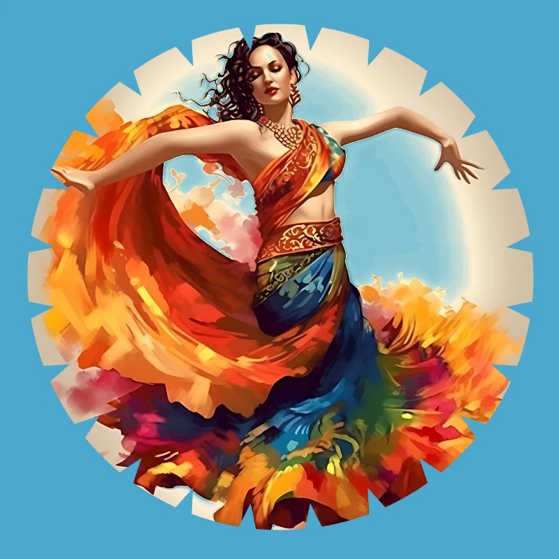 Oriental dance, also called belly dance