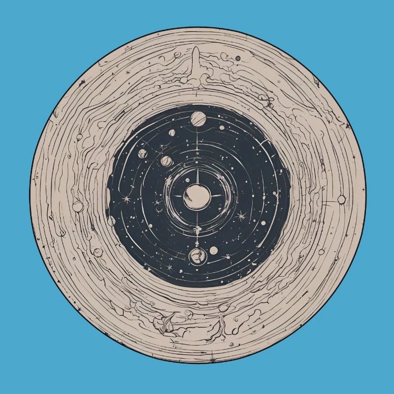 Abstract Solar System / Planets / Universe