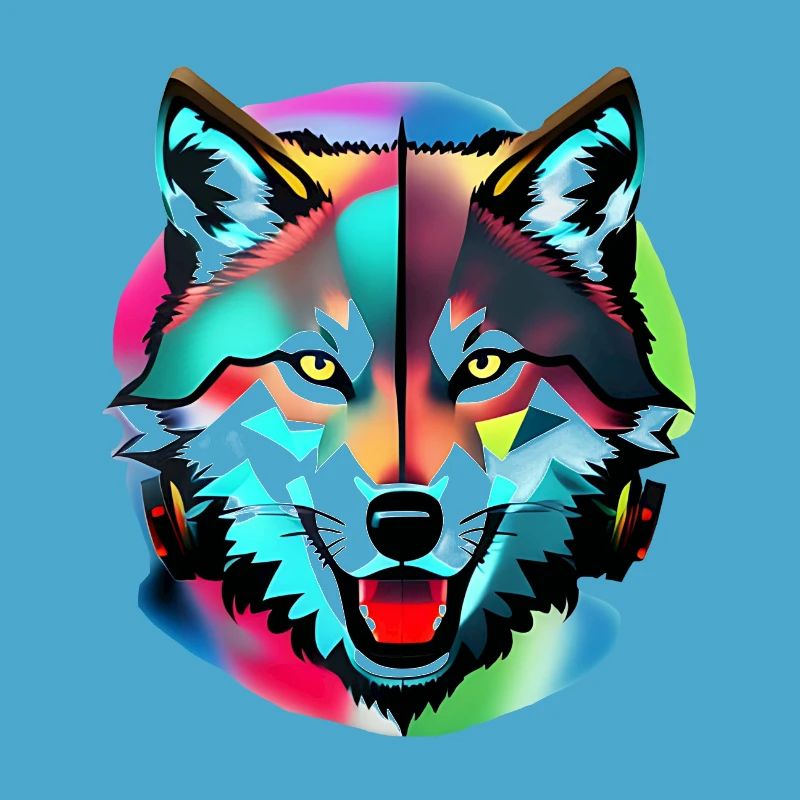 Bunter Wolf