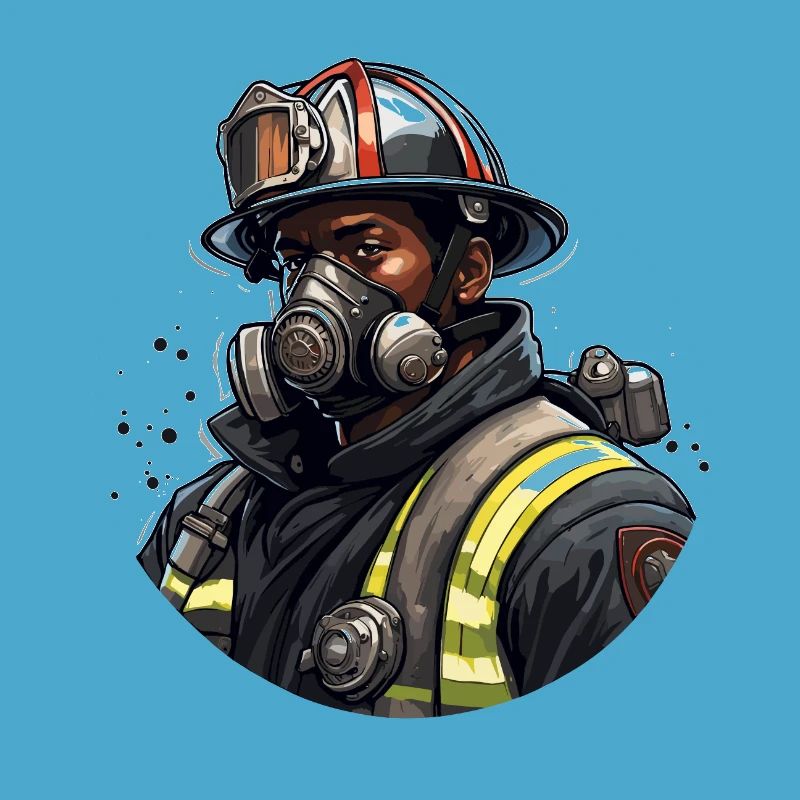 Firefighter / Fire / Fire / Extinguish / Hero
