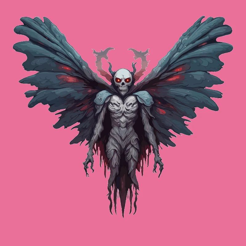 Mothman / Moth / Insect / Mythical Creature / Flutter