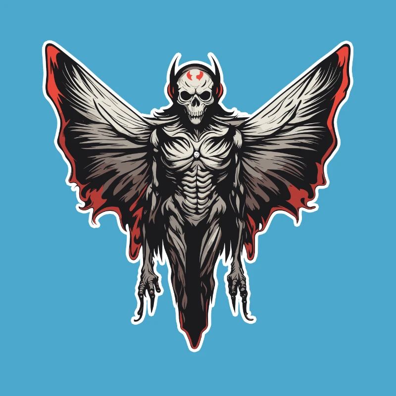 Mothman / Moth / Insect / Mythical Creature / Flutter