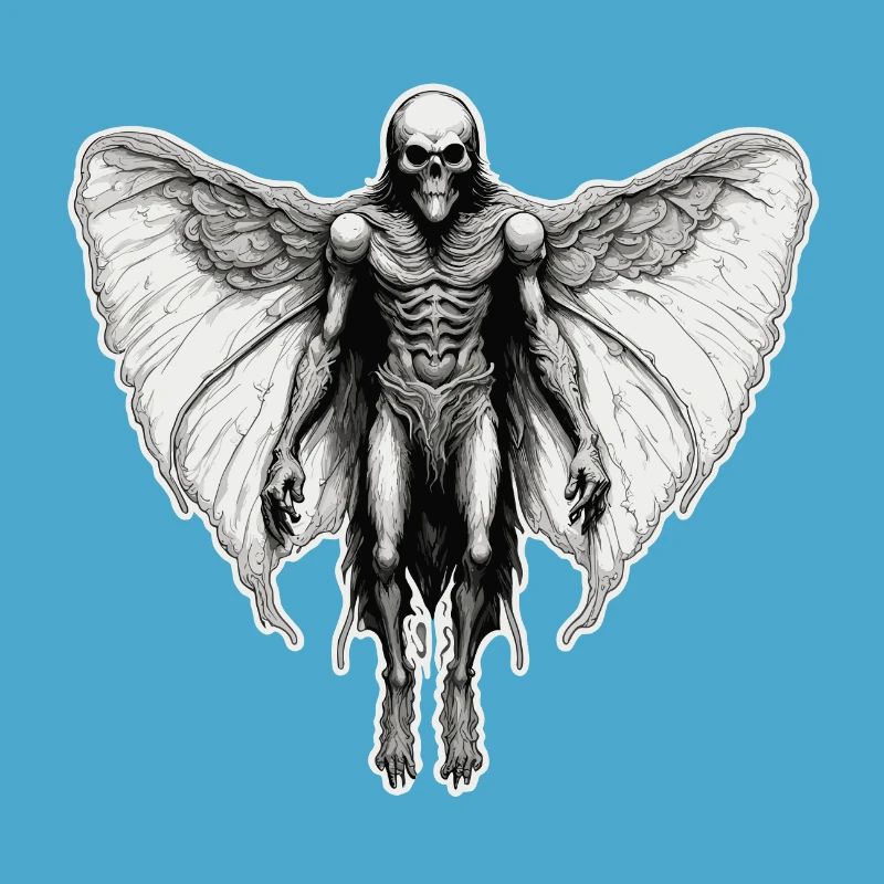 Mothman / Moth / Insect / Mythical Creature / Flutterer