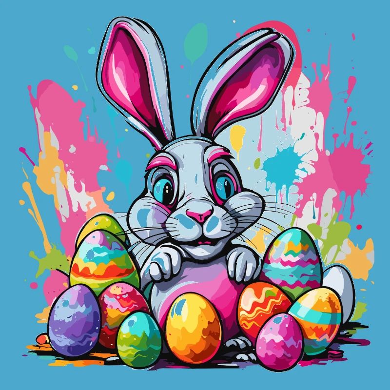 Easter Bunny / Easter / Eggs / Holidays / Easter