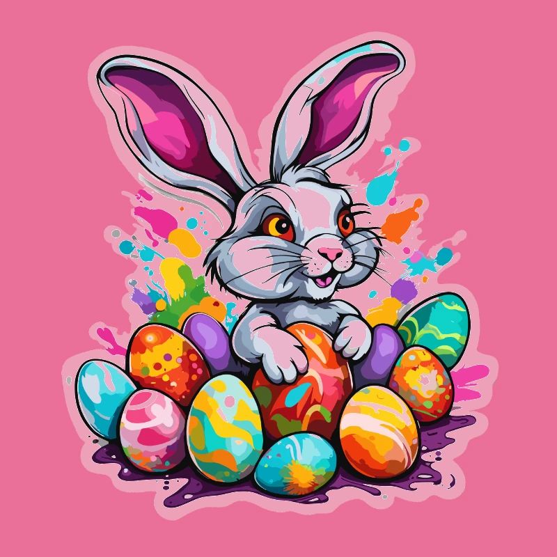 Easter Bunny / Easter / Eggs / Holidays / Easter