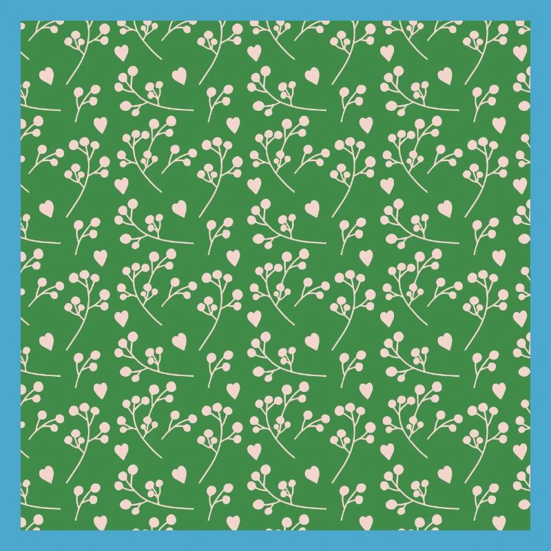 Blume-Blatt-Muster Flower Leaf Pattern