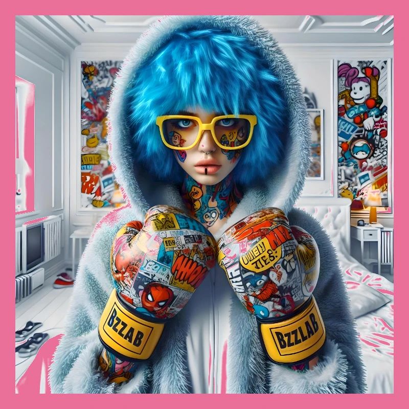 Pop Comic Boxing